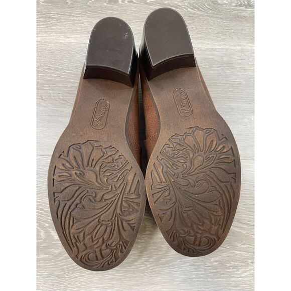 Eurosoft By Sofft Ashby Women's Boot Brown Leather 9.5 Bootie Ankle Casual Shoes - Picture 6 of 11